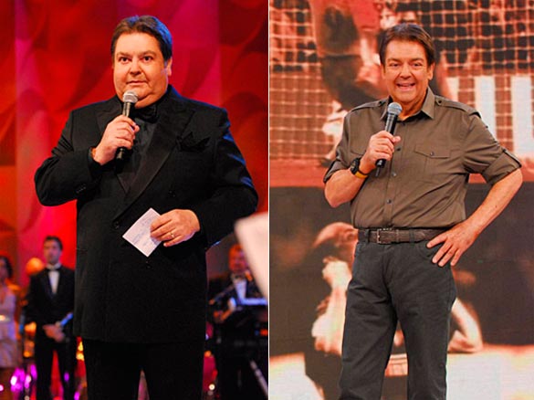 Antes e depois do Faustão
