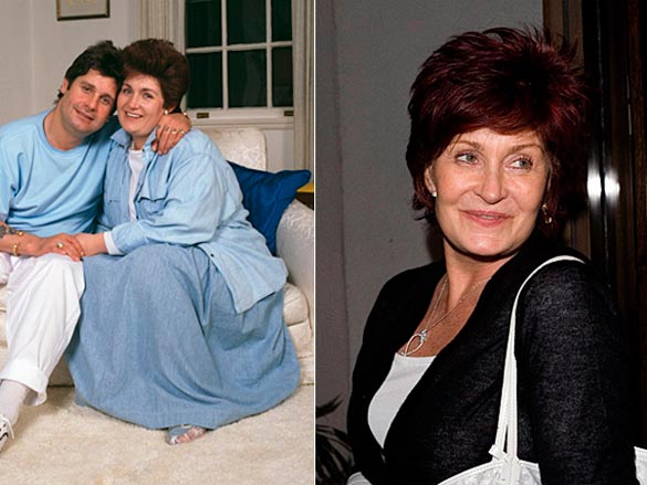Antes e depois de Sharon Osbourne