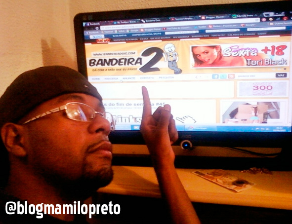 Plaquinha Blog Mamilo Preto